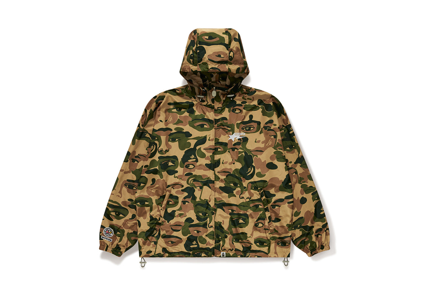 BAPE X KIDSUPER CAMO 輕量外套