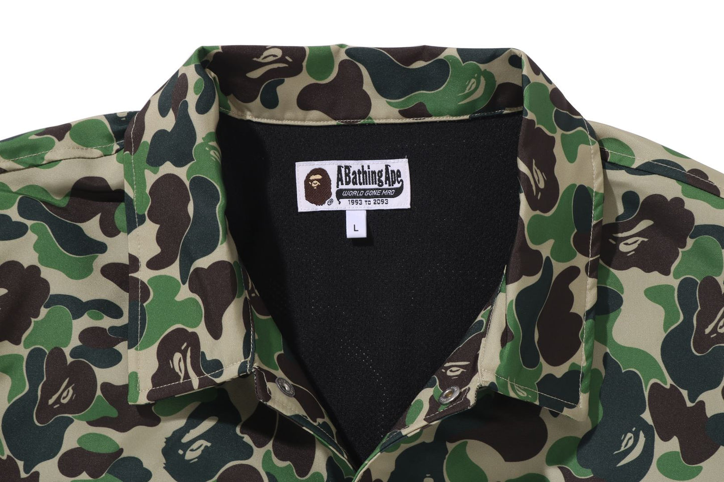 BAPE ABC CAMO COACH JACKET