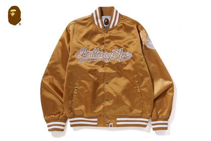 BAPE 大學風棒球夾克