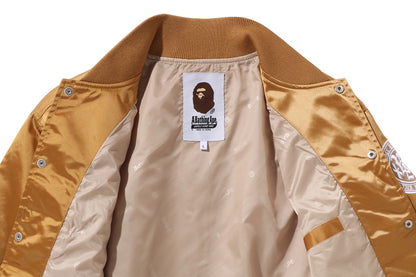 BAPE 大學風棒球夾克