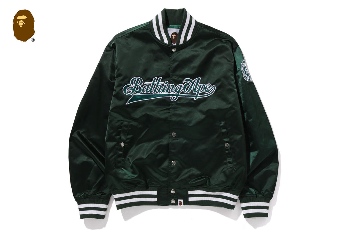 BAPE 大學風棒球夾克