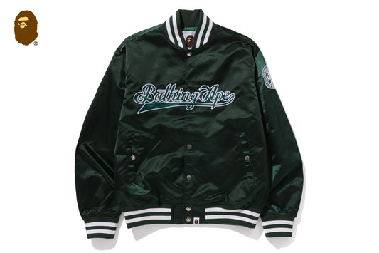 BAPE 大學風棒球夾克