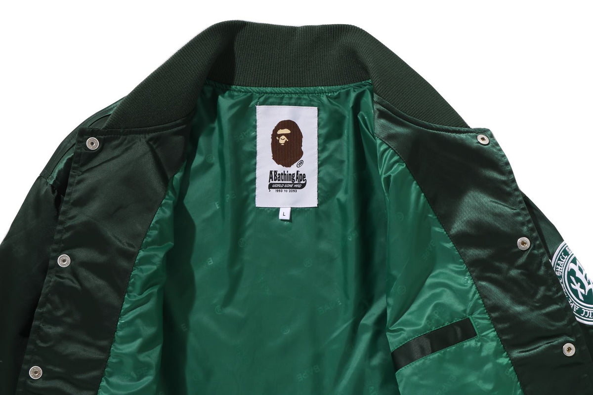 BAPE 大學風棒球夾克