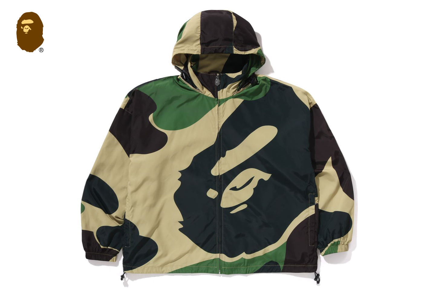BAPE ABC CAMO HOODED JACKET