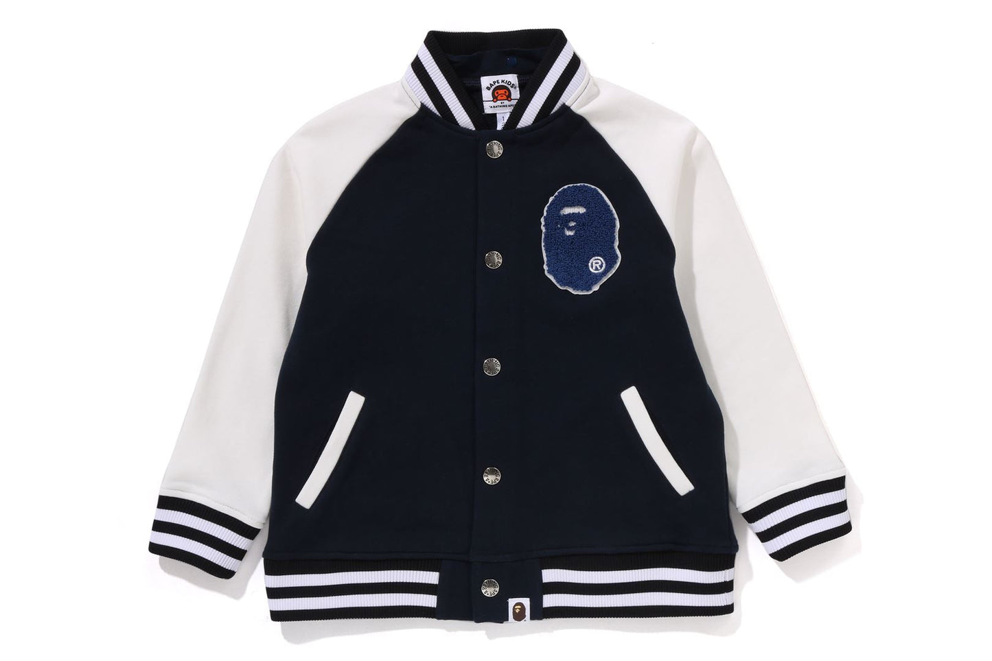 BAPE SHARK HOODIE SWEAT VARSITY JACKET