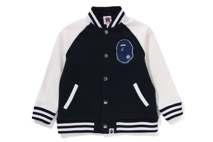 BAPE SHARK HOODIE SWEAT VARSITY JACKET