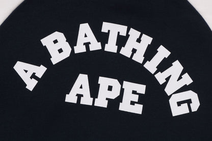 BAPE SHARK HOODIE SWEAT VARSITY JACKET