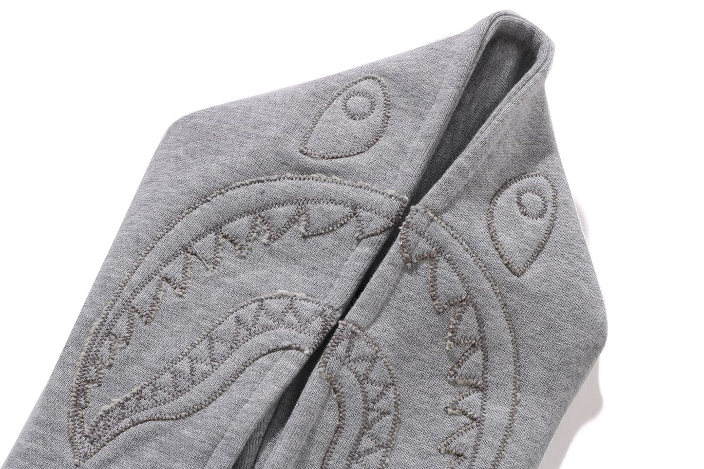 BAPE SHARK HOODIE SWEAT VARSITY JACKET