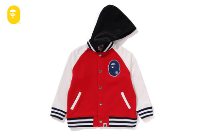 BAPE SHARK HOODIE SWEAT VARSITY JACKET
