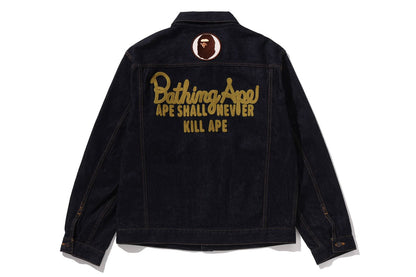 BAPE CHAMPION DENIM JACKET