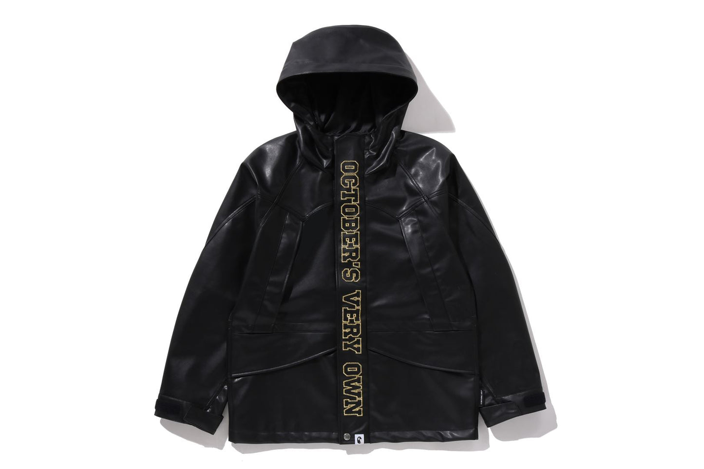 BAPE 【 BAPE X OVO 】合成可洗皮雪板外套