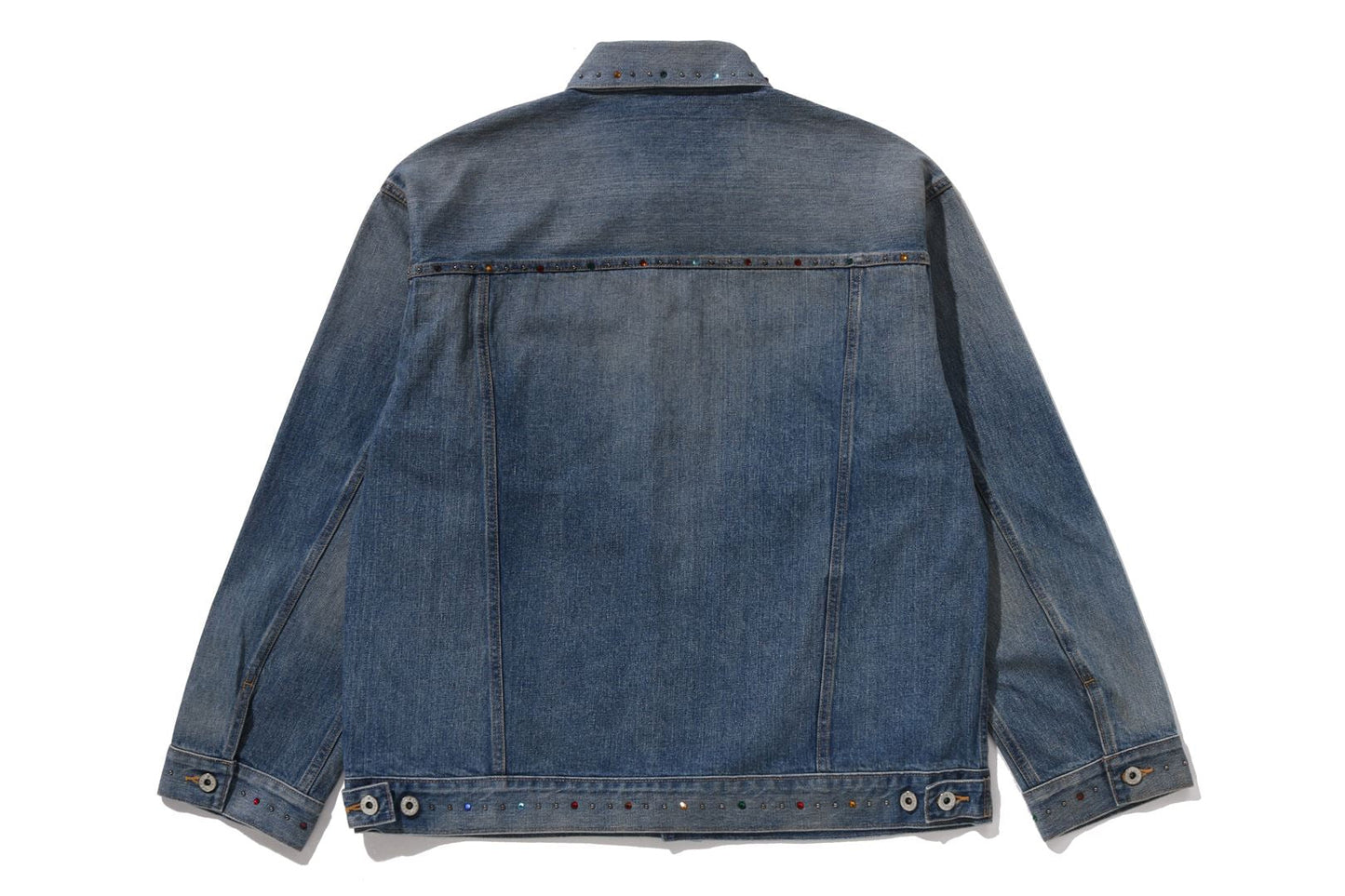 BAPE COLOR STONE DENIM JACKET