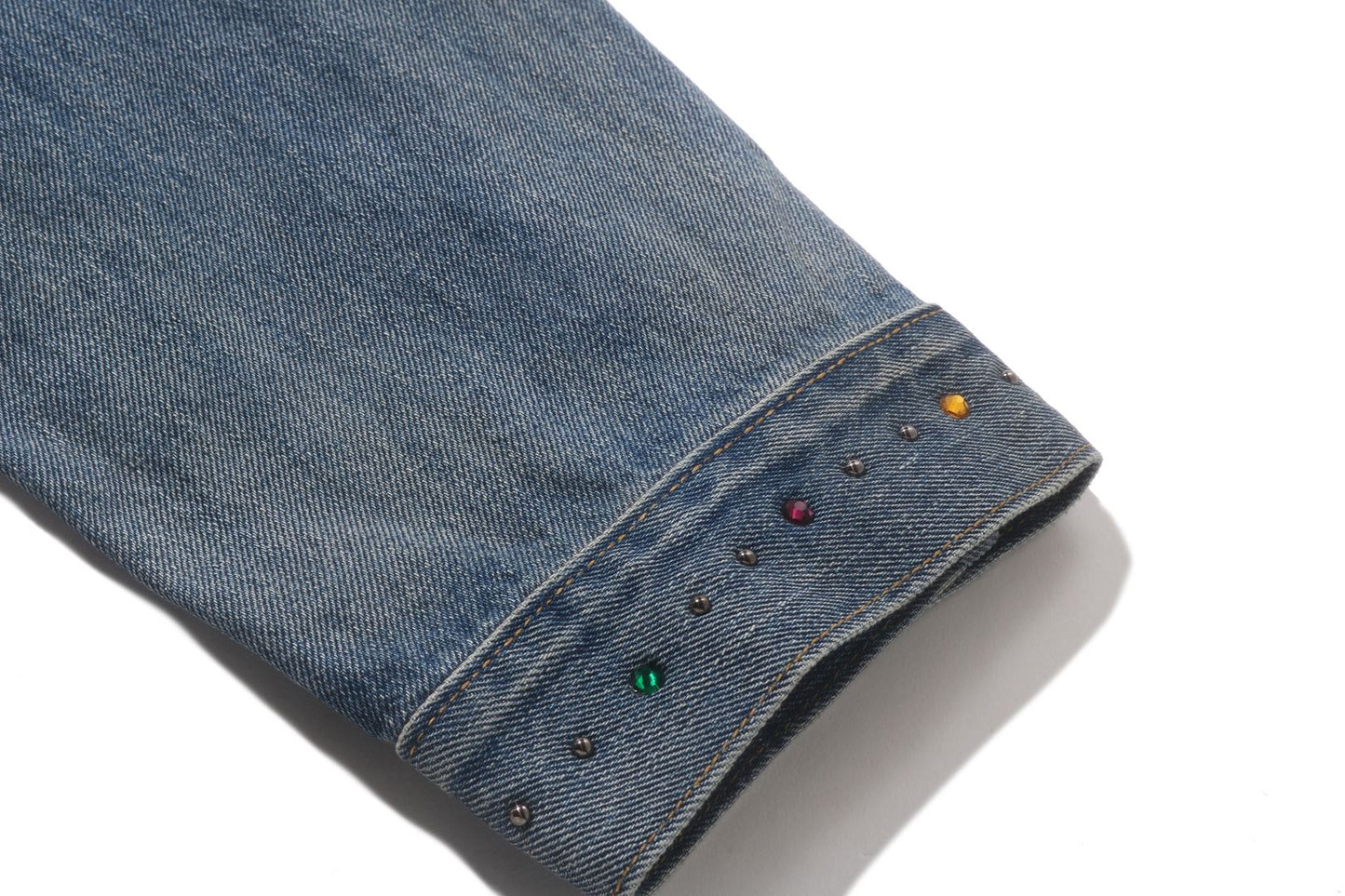 BAPE COLOR STONE DENIM JACKET