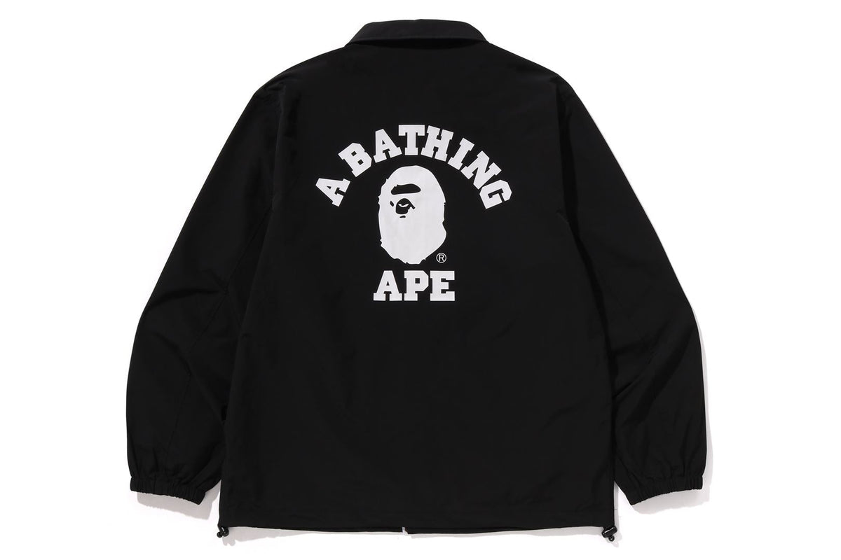 BAPE COLLEGE COACH JACKET