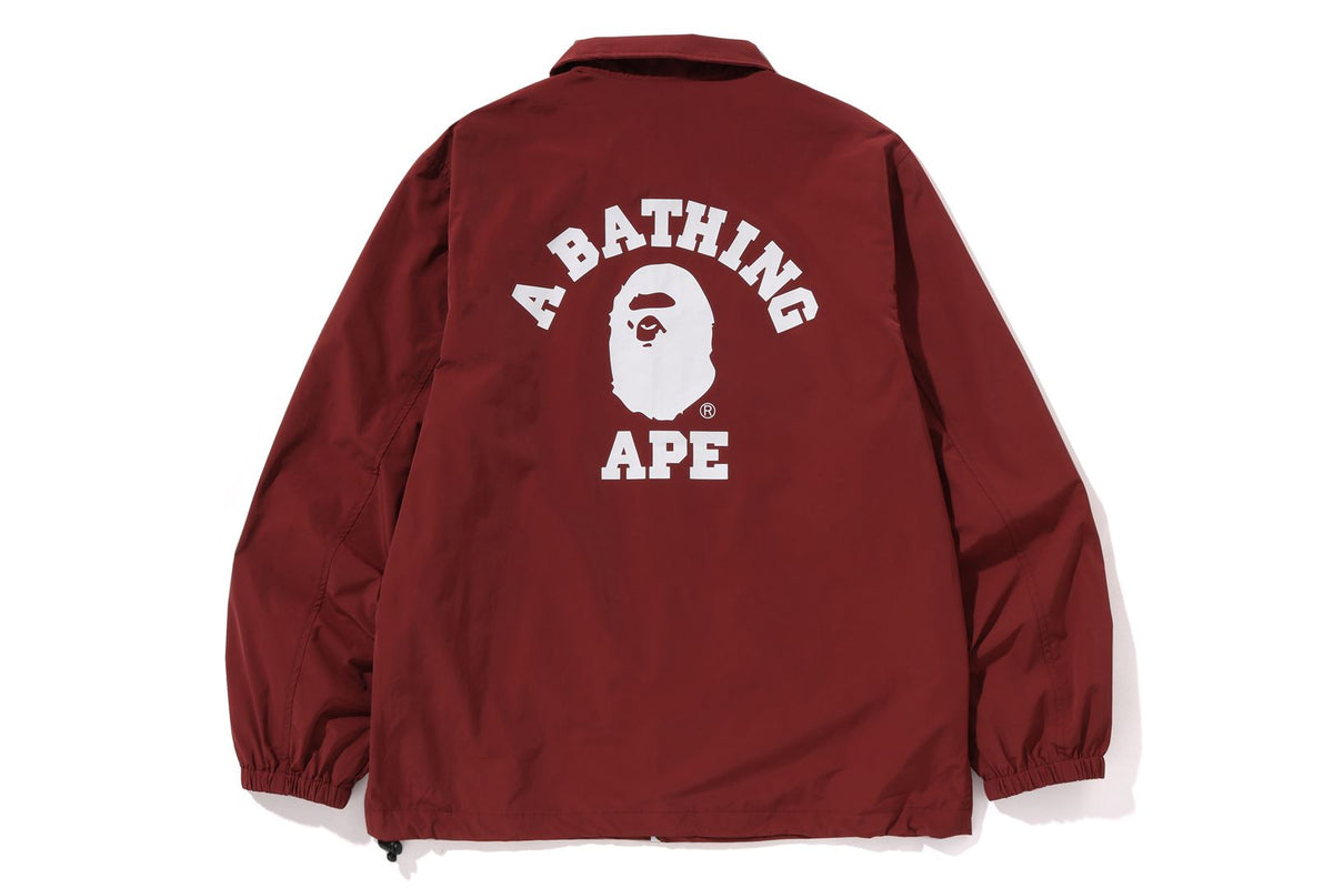 BAPE COLLEGE COACH JACKET