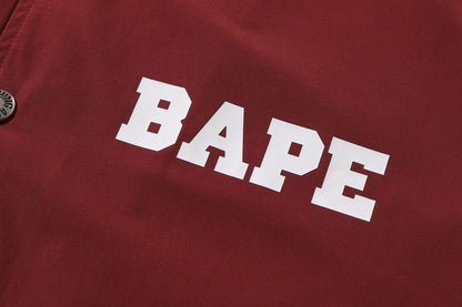 BAPE COLLEGE COACH JACKET