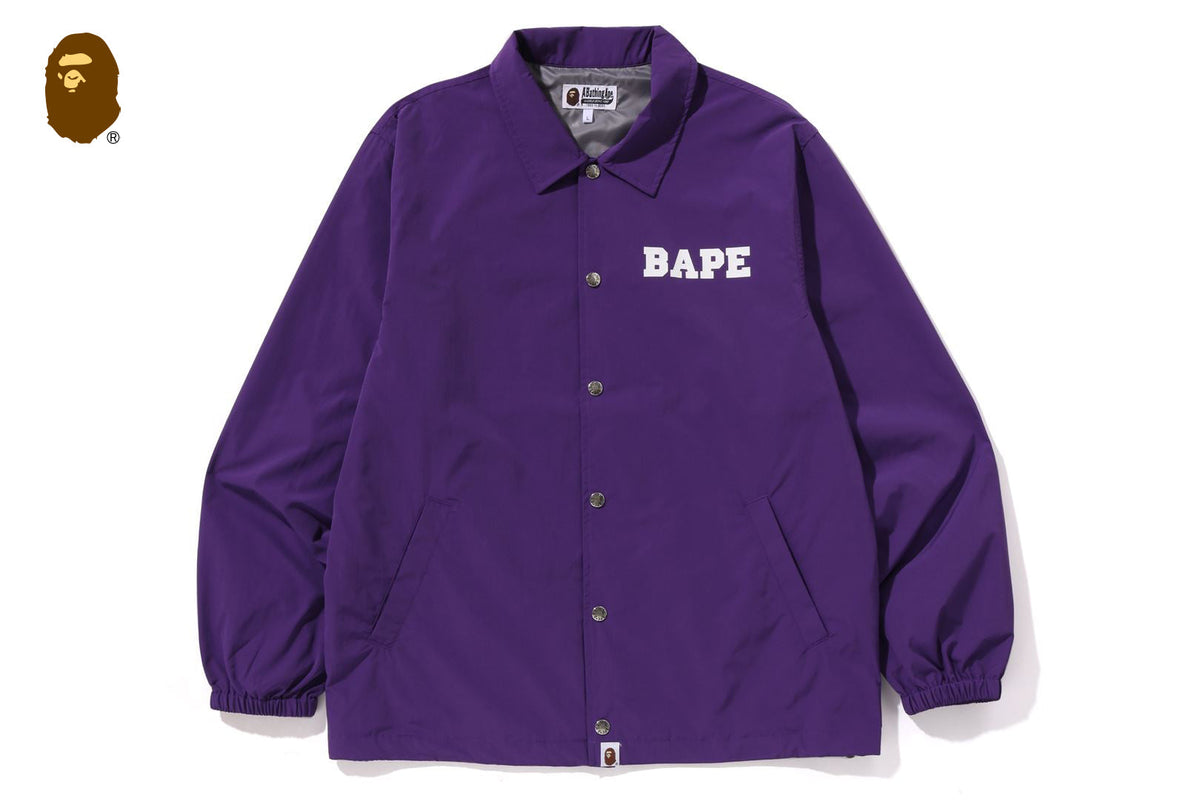 BAPE COLLEGE COACH JACKET