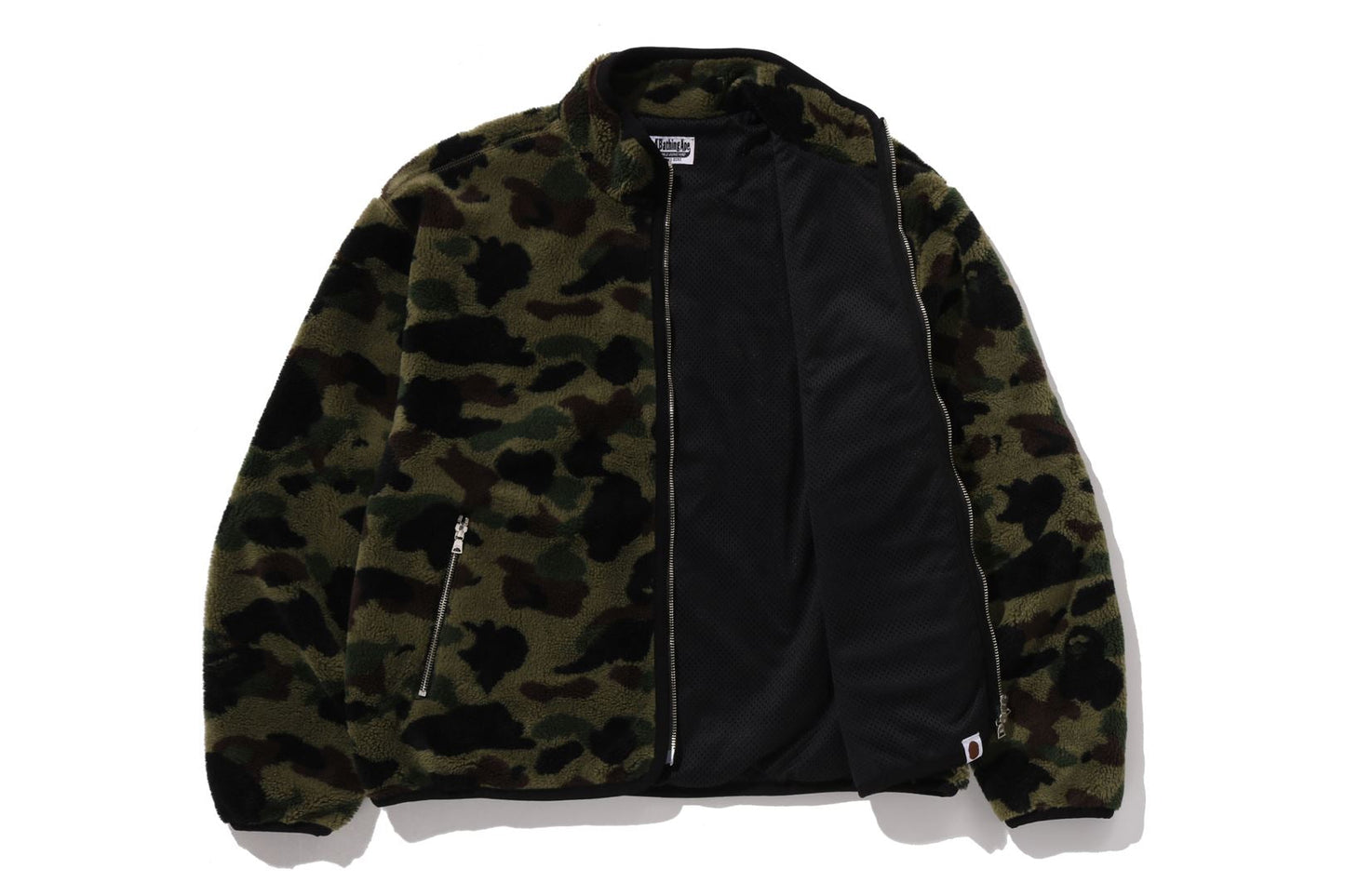 BAPE 1ST CAMO FLEECE JACKET