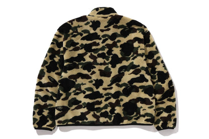 BAPE 1ST CAMO FLEECE JACKET