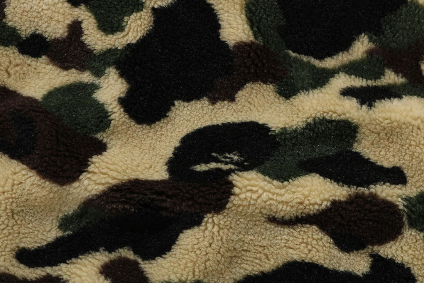 BAPE 1ST CAMO FLEECE JACKET