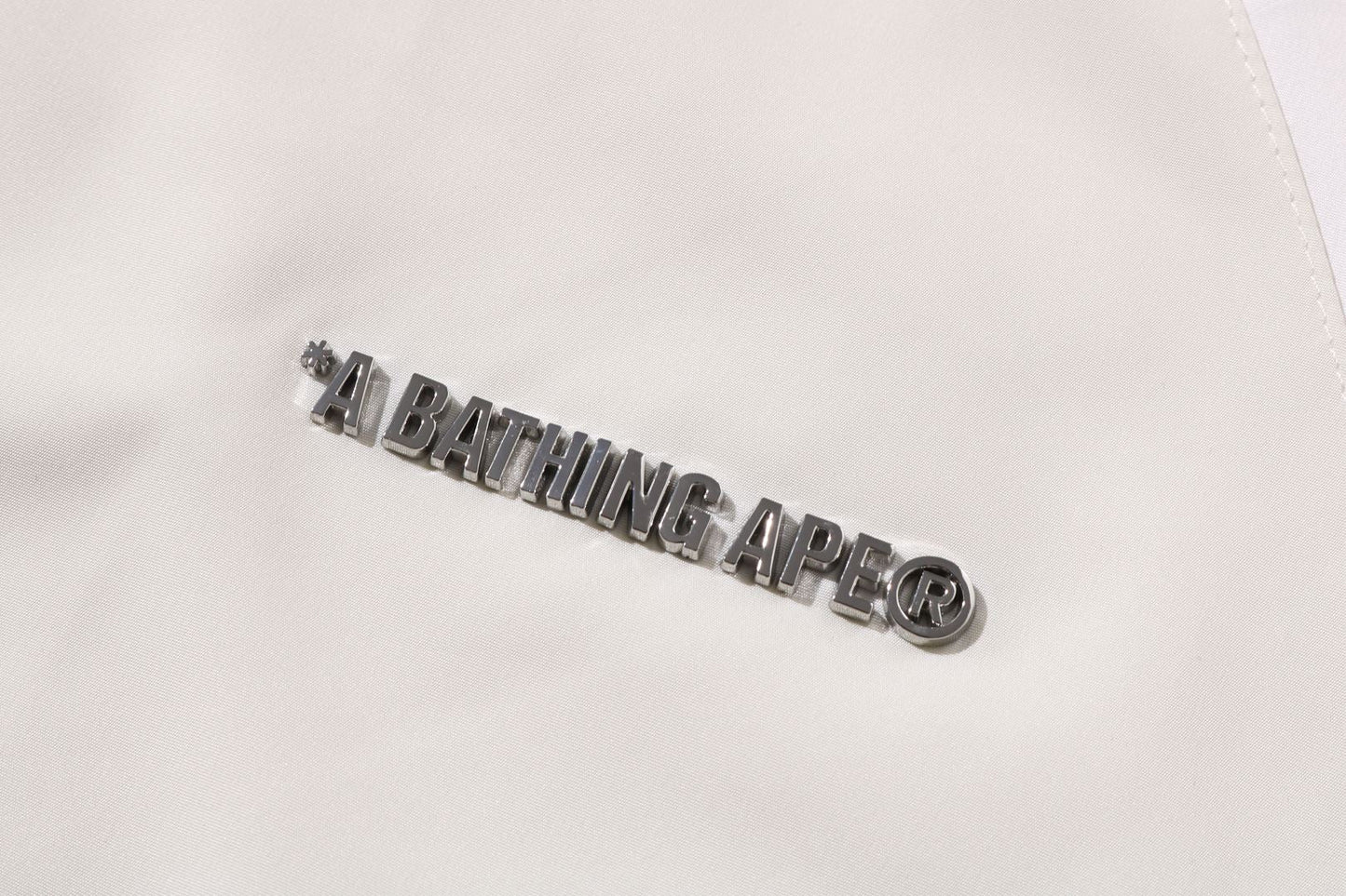 BAPE LINE CAMO METAL LOGO TRACK JACKET