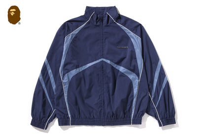 BAPE LINE CAMO METAL LOGO TRACK JACKET