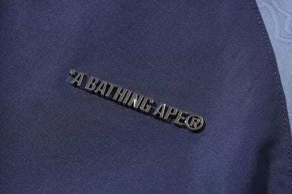 BAPE LINE CAMO METAL LOGO TRACK JACKET