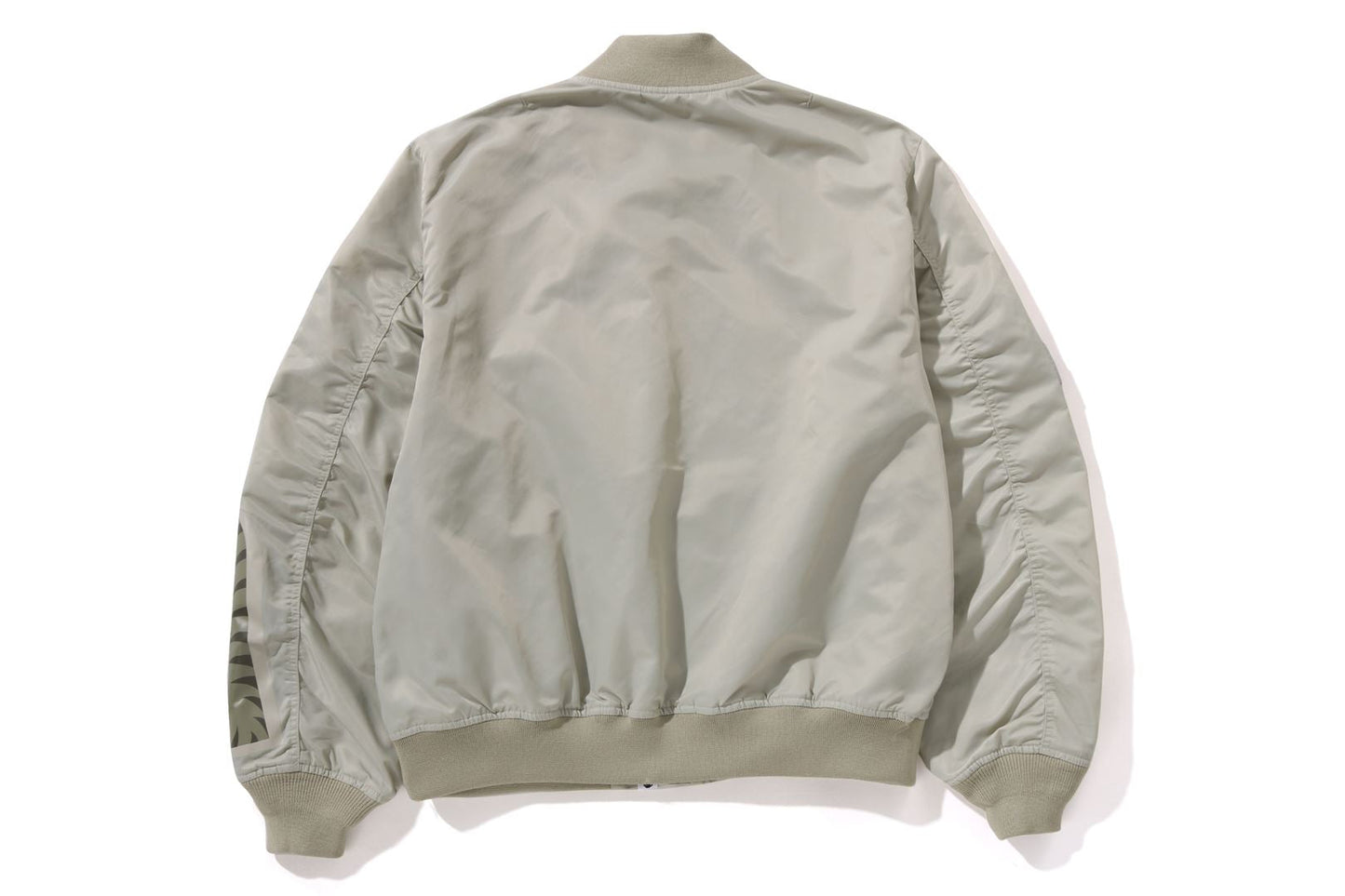 BAPE TONAL CHAIN STITCH SHARK BOMBER JACKET