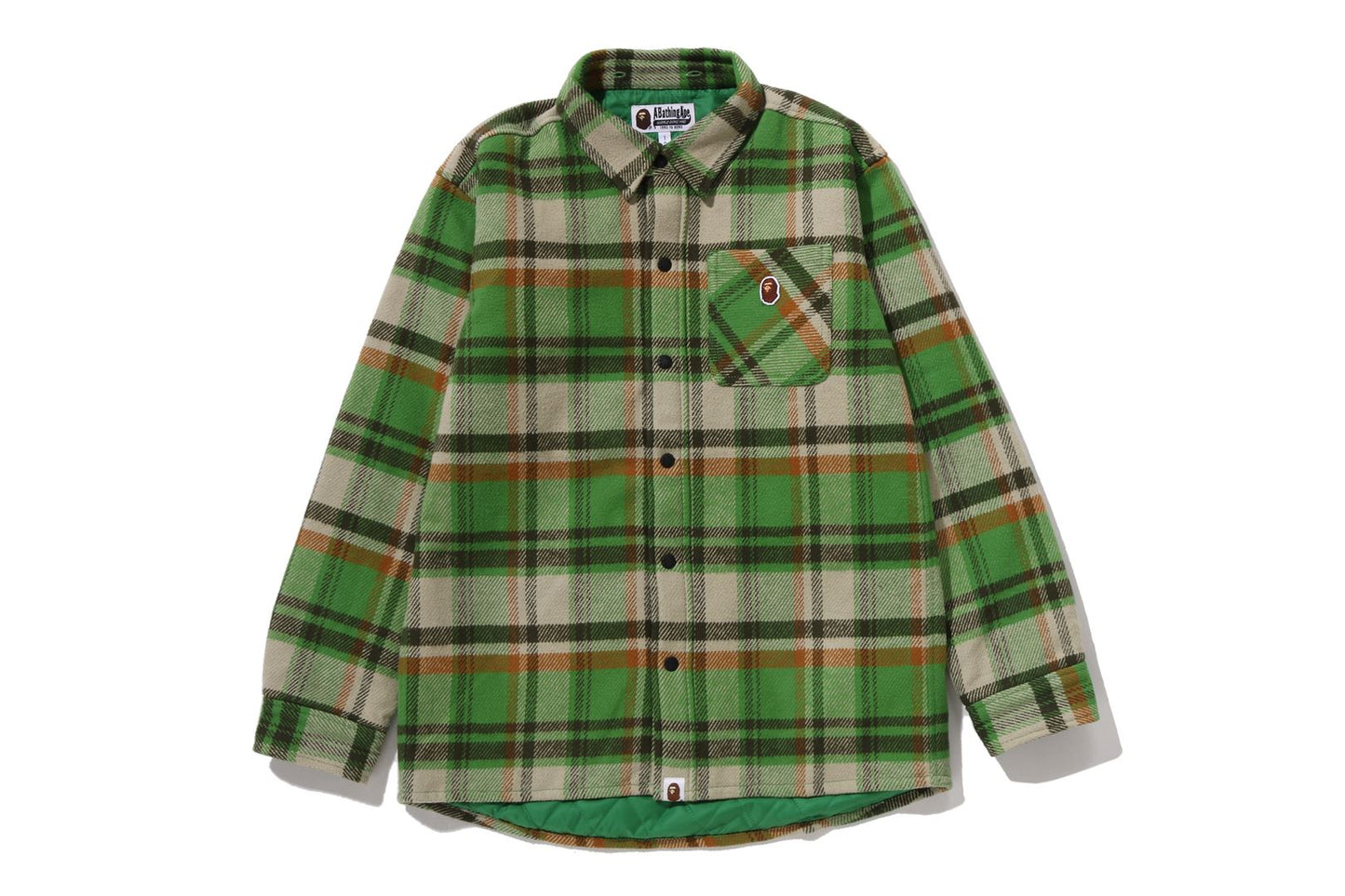 BAPE CHECK 鯊魚帽T休閒外套