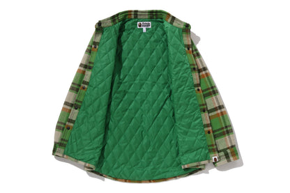 BAPE CHECK 鯊魚帽T休閒外套