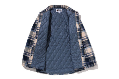 BAPE CHECK 鯊魚帽T休閒外套