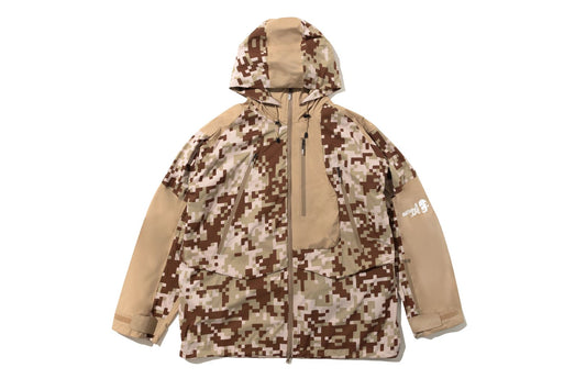 BAPE 倉石一樹 UAP CAMO 滑雪 3 層外套