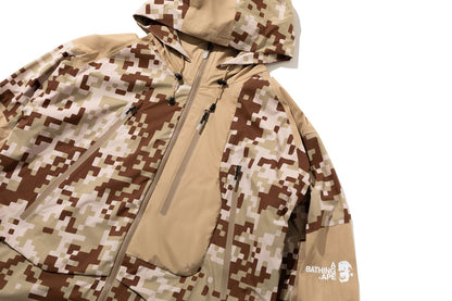 BAPE 倉石一樹 UAP CAMO 滑雪 3 層外套