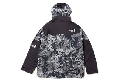 BAPE 倉石一樹 UAP CAMO 滑雪 3 層外套