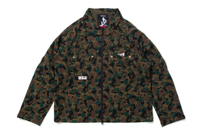 BAPE 【 BAPE BY KAZUKI KURAISHI 】PIXELATE CAMO DETACHABLE ZIP JACKET
