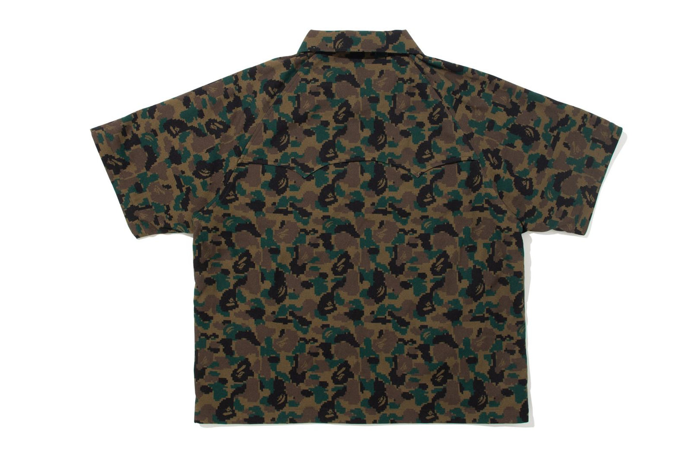 BAPE 【 BAPE BY KAZUKI KURAISHI 】PIXELATE CAMO DETACHABLE ZIP JACKET