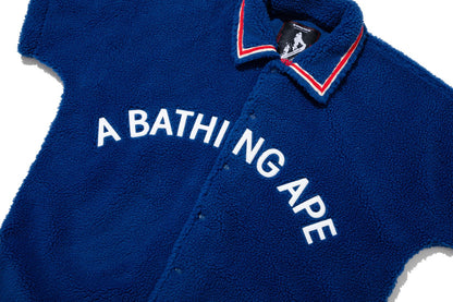 BAPE 【 BAPE BY KAZUKI KURAISHI 】SHERPA DETACHABLE COACH JACKET