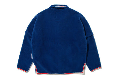 BAPE 【 BAPE BY KAZUKI KURAISHI 】SHERPA DETACHABLE COACH JACKET