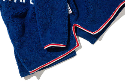 BAPE 【 BAPE BY KAZUKI KURAISHI 】SHERPA DETACHABLE COACH JACKET