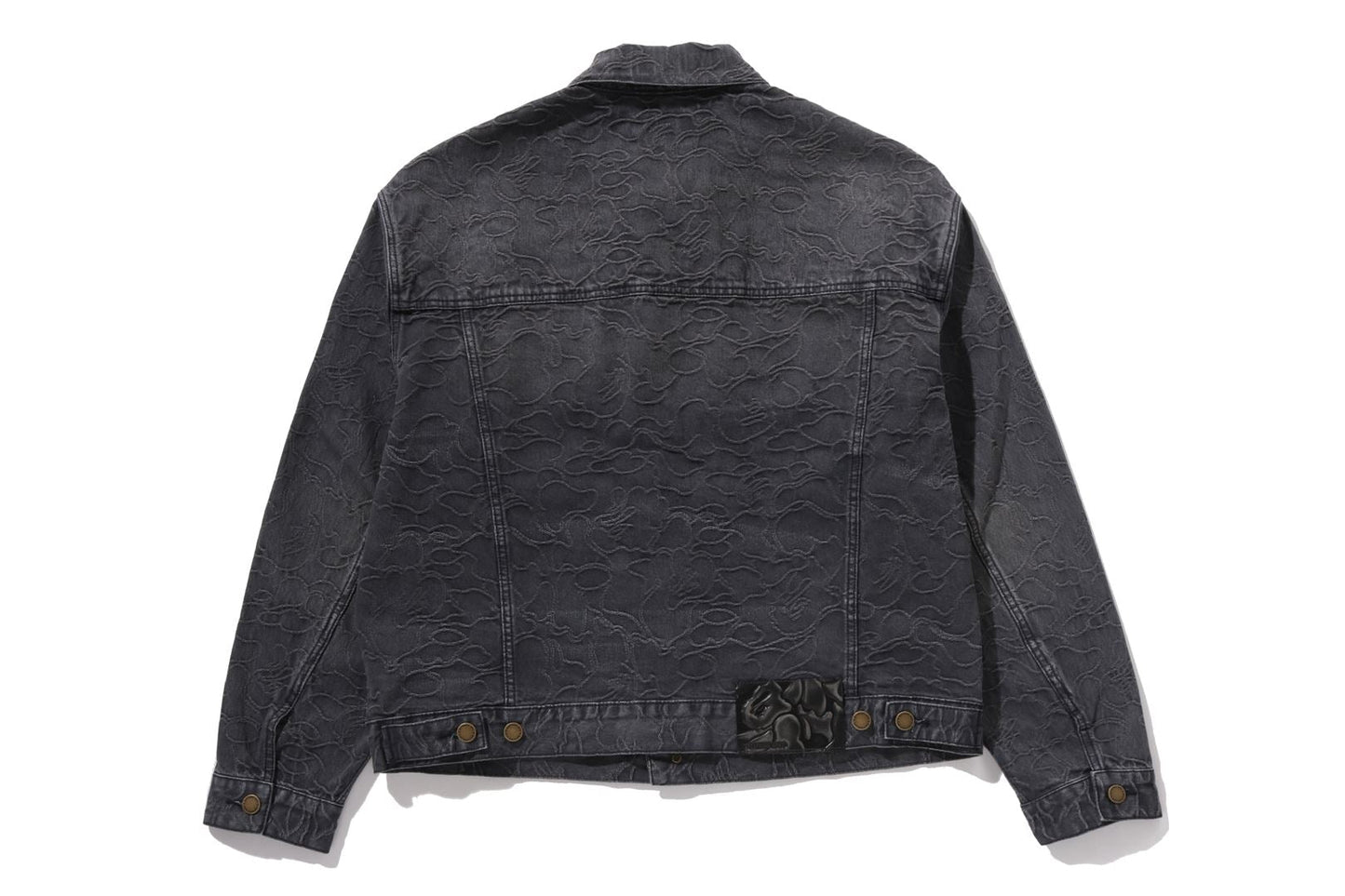 BAPE LINE CAMO JACQUARD 丹寧夾克