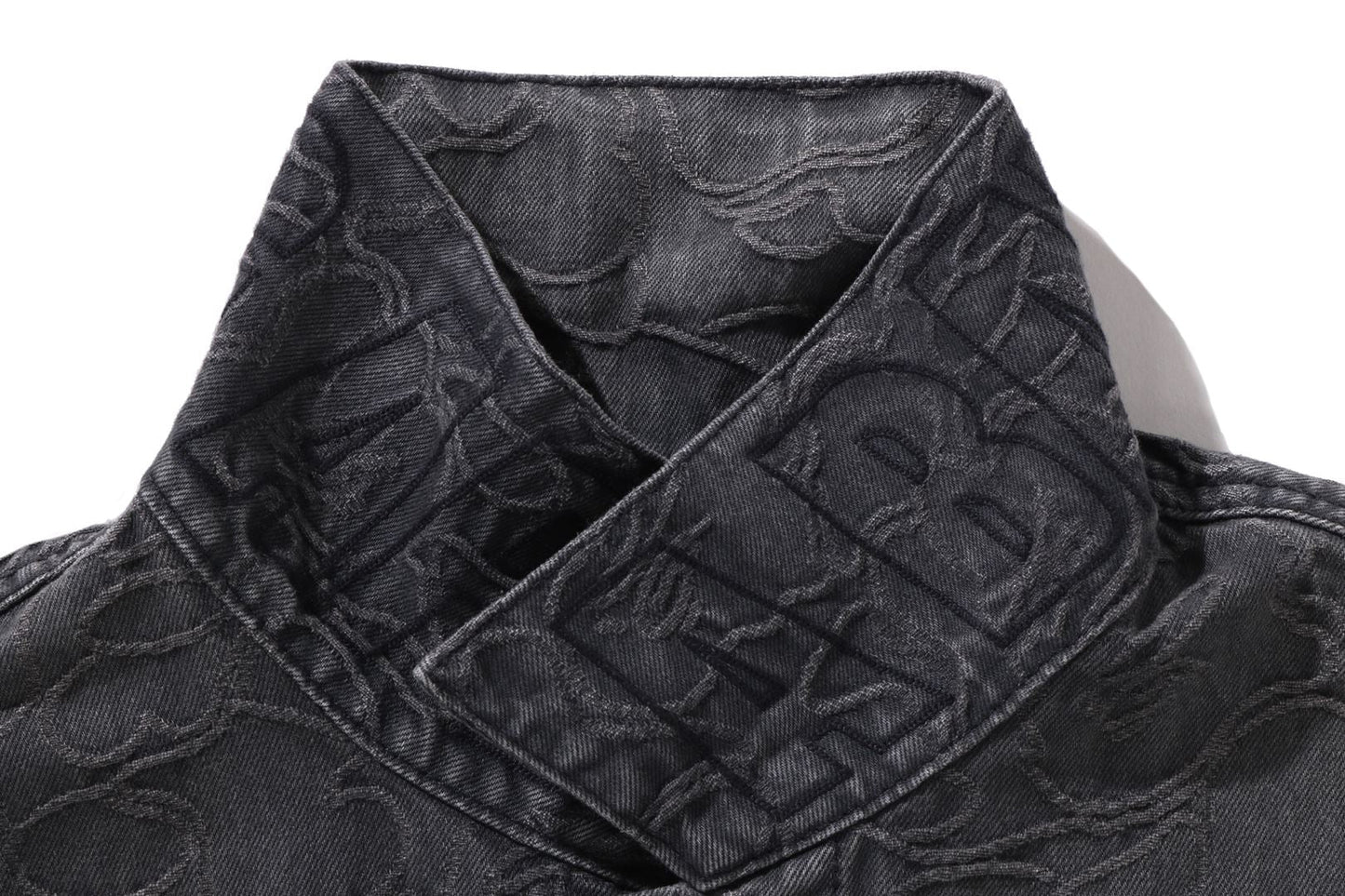 BAPE LINE CAMO JACQUARD 丹寧夾克