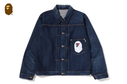 BAPE APE HEAD 牛仔外套