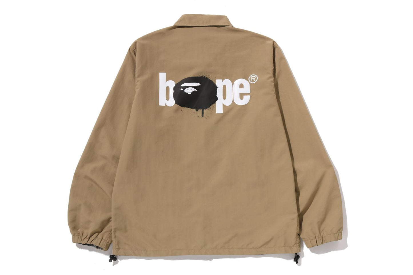 BAPE 可翻轉教練外套