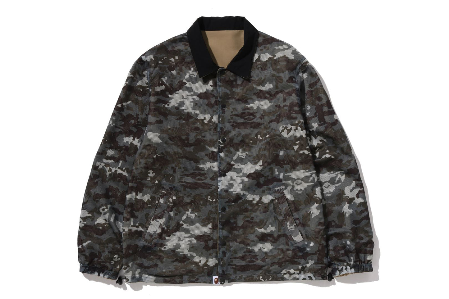 BAPE 可翻轉教練外套