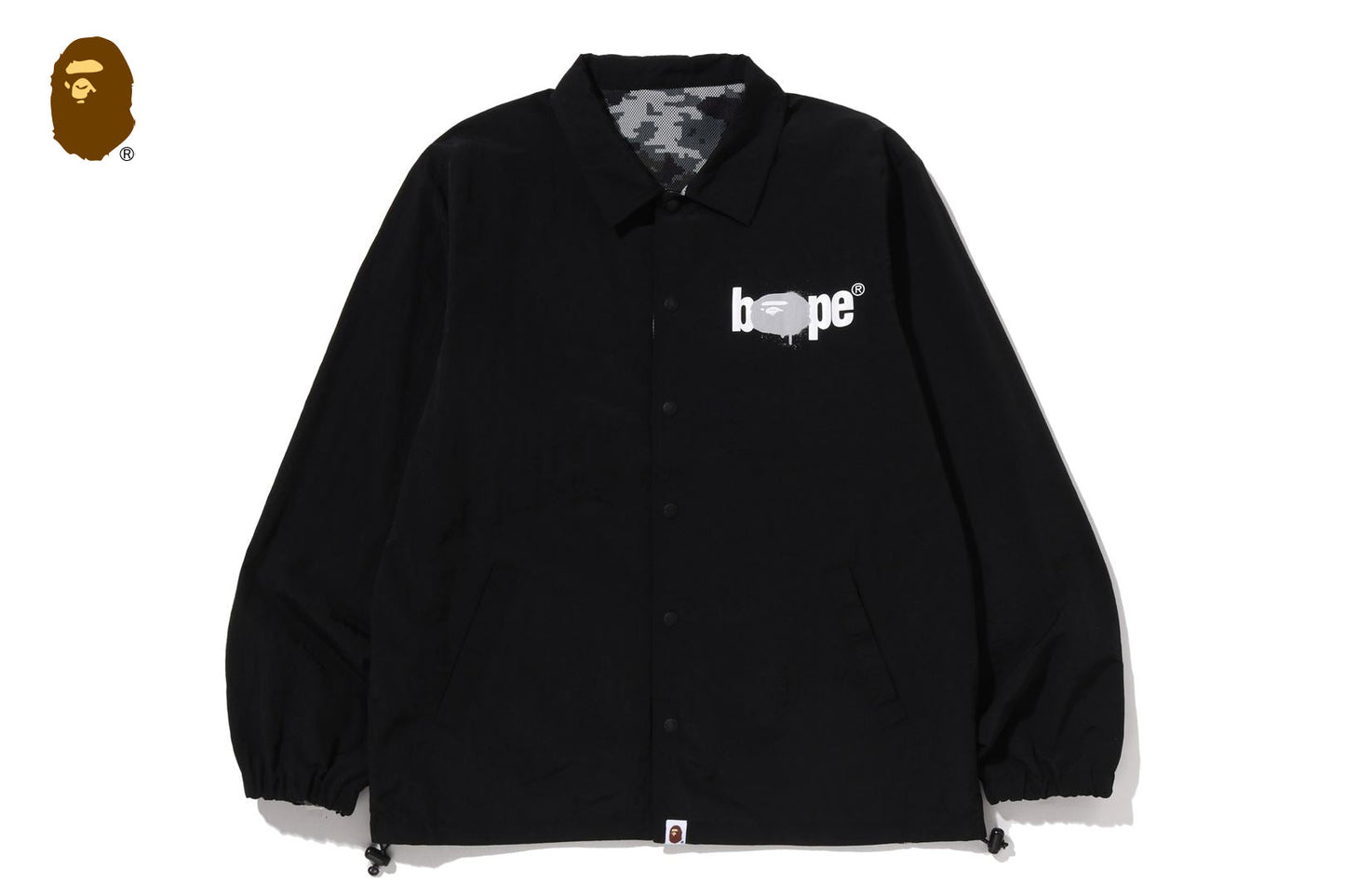 BAPE 可翻轉教練外套
