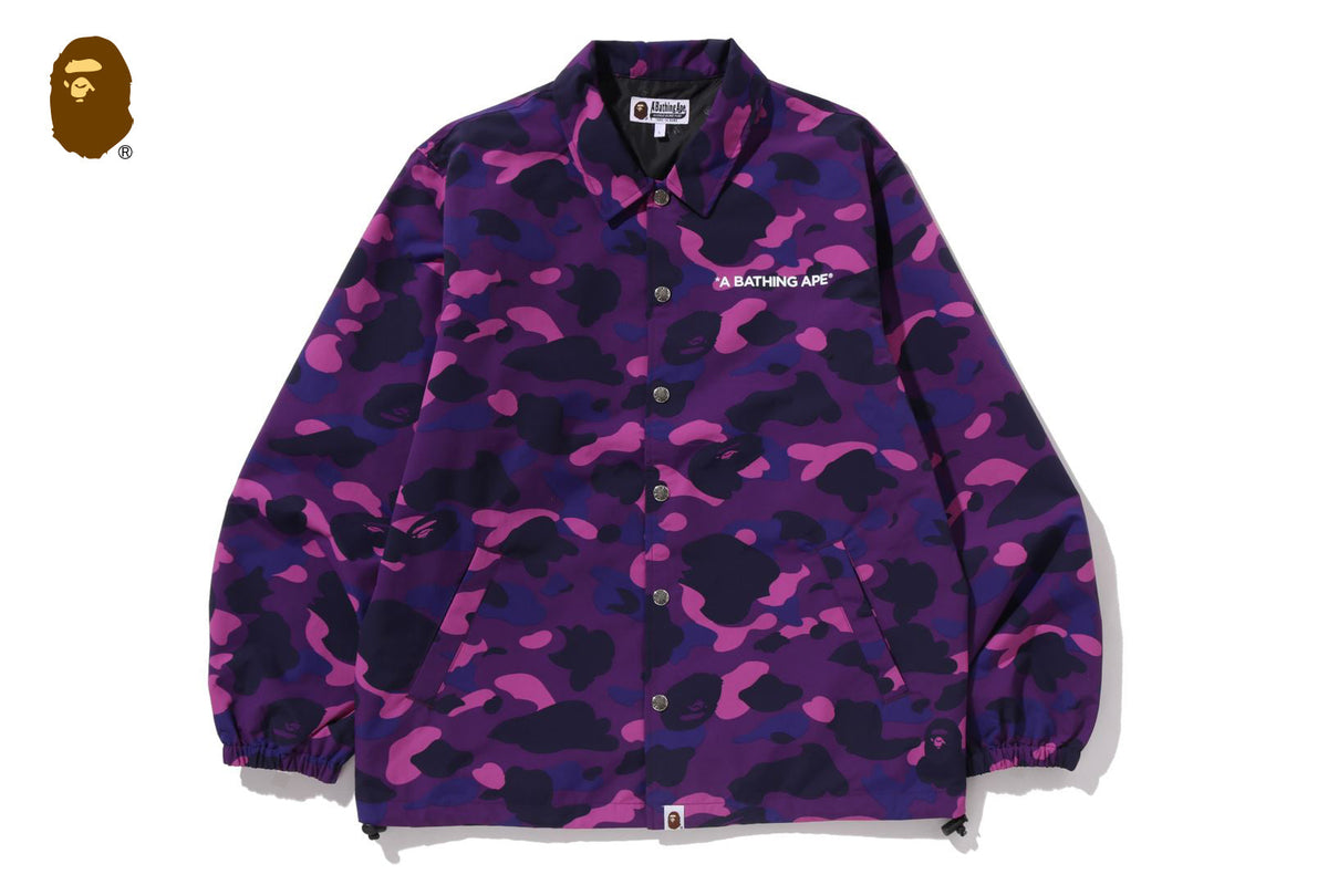 BAPE COLOR CAMO COACH JACKET