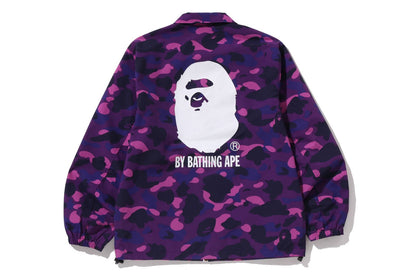 BAPE COLOR CAMO COACH JACKET