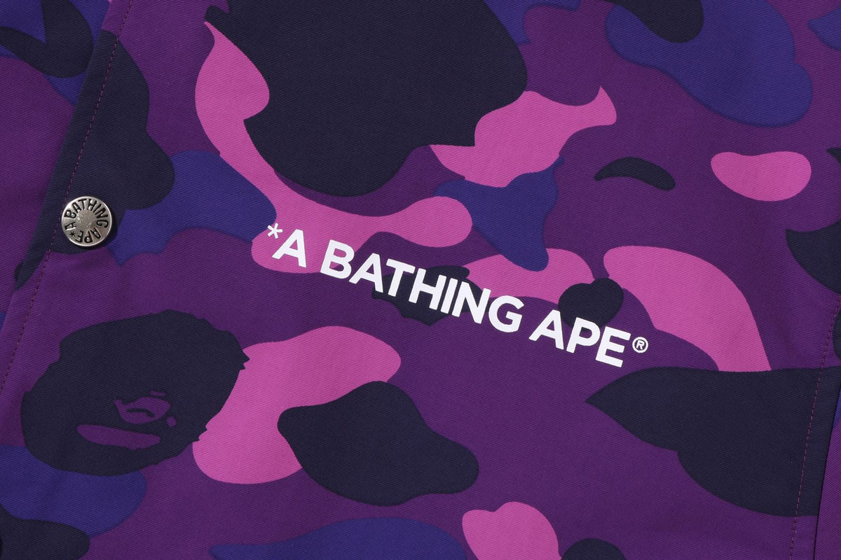 BAPE COLOR CAMO COACH JACKET