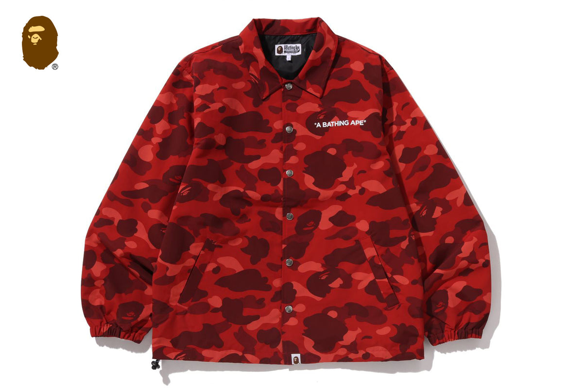 BAPE COLOR CAMO COACH JACKET