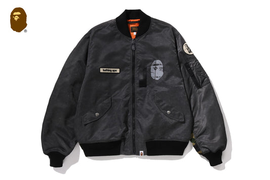 BAPE MULTI PATCH BOMBER JACKET